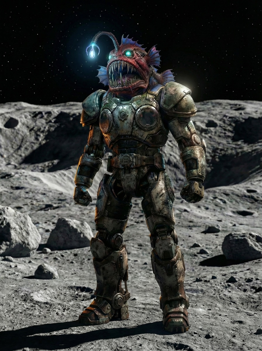 Agent Lump on the moon — Lump Pool